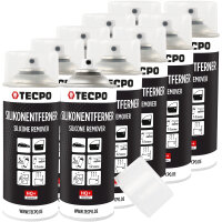 10x TECPO Silikonentferner, 400 ml