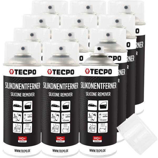 12x TECPO Silikonentferner, 400 ml