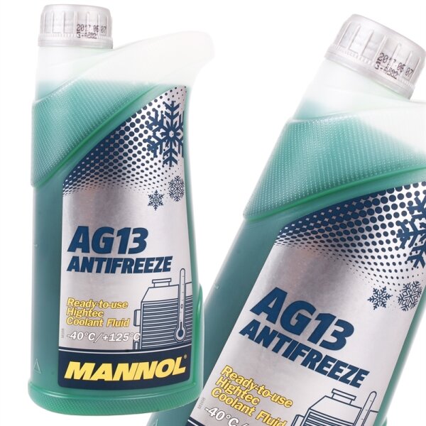 MANNOL Hightec Antifreeze AG13 -40°C, Grün, 1L