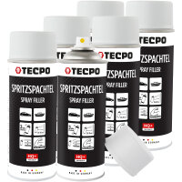 6x TECPO Spritzspachtel, 400 ml