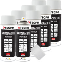 8x TECPO Spritzspachtel, 400 ml