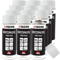 12x TECPO Spritzspachtel, 400 ml