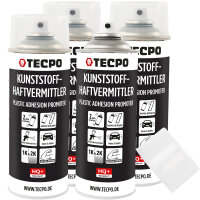 4x TECPO Kunststoff-Haftvermittler, 400 ml