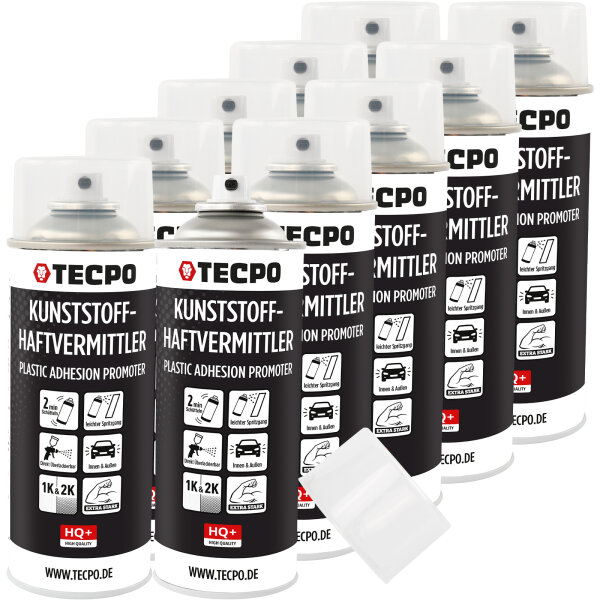 10x TECPO Kunststoff-Haftvermittler, 400 ml