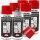 6x TECPO Bremssattel-Lackspray Rot, 400 ml