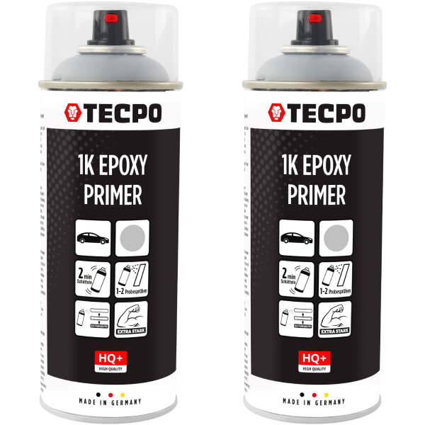 2x TECPO 1K Epoxy- Primer grau, 400 ml