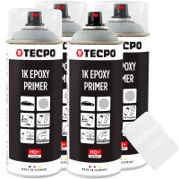 4x TECPO 1K Epoxy- Primer grau, 400 ml