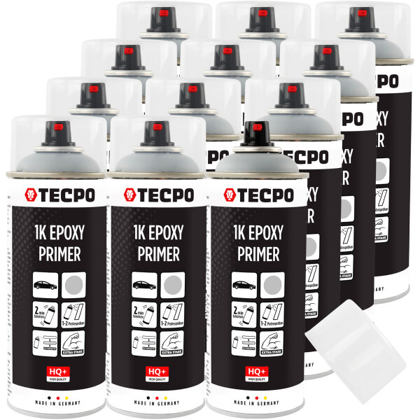12x TECPO 1K Epoxy- Primer grau, 400 ml