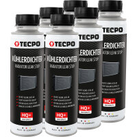 6x TECPO Kühlerdichter Radiator Leak Stop, 300 ml