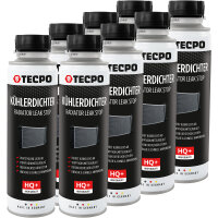 8x TECPO Kühlerdichter Radiator Leak Stop, 300 ml