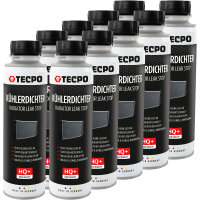 10x TECPO Kühlerdichter Radiator Leak Stop, 300 ml