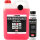 TECPO Kühlerfrostschutz Kühlmittel AG13+ rosa (-40 C°) Antifreeze 5L + Kühlerdichter Radiator Leak Stop, 300 ml