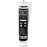 2x TECPO Universal Karosserie Klebe-Dichtmasse Weiß, 370g