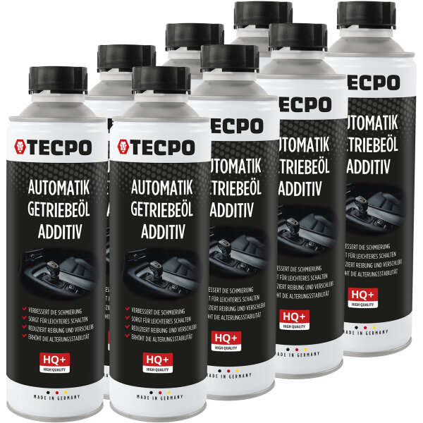 8x TECPO Automatik Getriebeöl Additiv, 500 ml