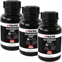 3x TECPO Rostumwandler mit Grundierung flüssig, 250 ml