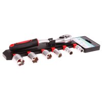 BGS Steckschlüssel-Satz | Antrieb 10 mm (3/8")...