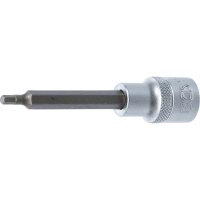 BGS Bit-Einsatz 12,5 (1/2), Innen-6-kant, 100 mm lang, 4 mm