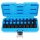 BGS Kraft-Bit-Einsatz-Satz | Antrieb Innenvierkant 12,5 mm (1/2") | T-Profil (für Torx) T20 - T70 | 9-tlg.