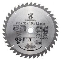 BGS DIY Hartmetall-Kreissägeblatt, Ø 210 mm