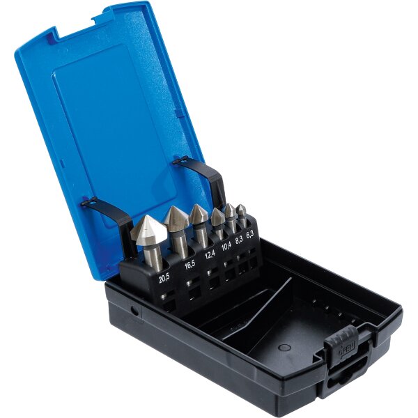 BGS Kegelsenker-Satz | HSS | DIN 335 Form C | 6-tlg.