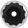 BGS Zündkerzen-Einsatz mit Haltegummi, Zwölfkant, lang | Antrieb Innenvierkant 10 mm (3/8") | SW 16 mm