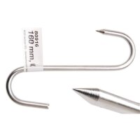 BGS DIY Fleischerhaken, 160 mm, INOX