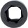 BGS Kraft-Steckschlüssel-Einsatz Sechskant, tief | Antrieb Innenvierkant 20 mm (3/4") | SW 24 mm