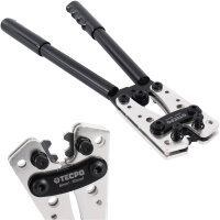 TECPO Crimpzange mit 6-fachem Crimp-Profil für Kabelschuhe 6 - 50 mm²