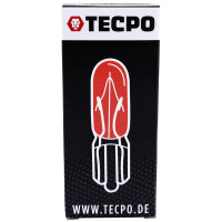 TECPO Glühbirnen WY5W 12V 5W Blinkerbirnen, 10 Stück