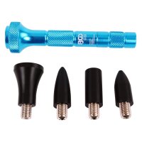 BGS Aluminum-Ausbeulstift mit auswechselbaren Spitzen | 100 mm