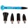 BGS Aluminum-Ausbeulstift mit auswechselbaren Spitzen | 100 mm