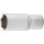 BGS Steckschlüssel-Einsatz Sechskant, tief | Antrieb Innenvierkant 12,5 mm (1/2") | SW 24 mm