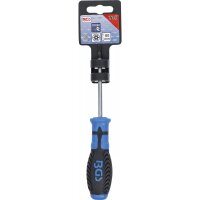 BGS Schraubendreher | T-Profil (für Torx) mit Bohrung T15 | Klingenlänge 80 mm