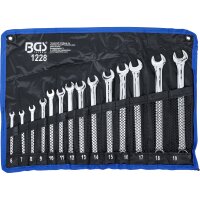 BGS Maul-Ringschlüssel-Satz | extra lang | SW 6 - 19 mm | 14-tlg.