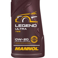 MANNOL LEGEND ULTRA 0W-20, 1 Liter