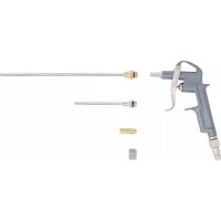 BGS Druckluft-Ausblaspistole | Alu-Druckguss | mit 3...