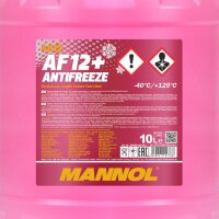 MANNOL Longlife Kühlerfrostschutz AF12+ 10L
