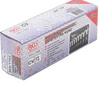 BGS Maul-Ringschlüssel-Satz | extra kurz | Zollgrößen | SW 3/8" - 7/8" | 8-tlg.