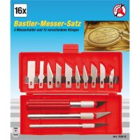 BGS DIY Bastlermesser-Satz 16-tlg.