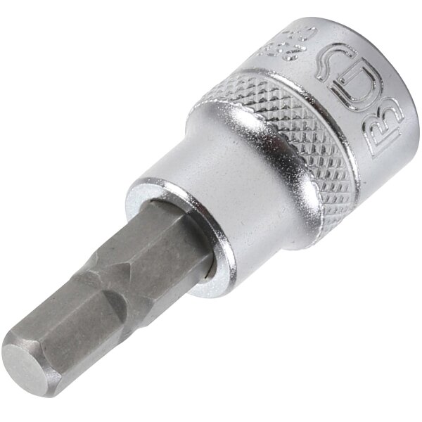 BGS Bit-Einsatz | Antrieb Innenvierkant 10 mm (3/8") | Innensechskant 7 mm