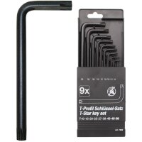 BGS DIY T-Profil  Winkelschlüssel-Satz, T10 - T50,...