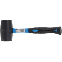BGS Gummihammer | Fiberglasstiel | schwarzer Kopf |...