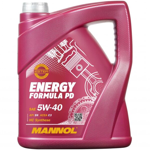 MANNOL 5W-40 Energy Formula PD, 5L
