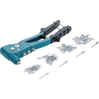 BGS DIY Nietzangen-Set | 2,4 / 3,2 / 4,0 / 4,8 mm | 250 mm