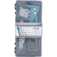 BGS DIY Nietzangen-Set | 2,4 / 3,2 / 4,0 / 4,8 mm | 250 mm
