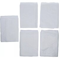 BGS DIY Abdeckfolien-Satz | HDPE | transparent | 4 x 5 m | 20 m² | 5-tlg.
