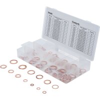 BGS Dichtring-Sortiment | Kupfer | metrisch | für...