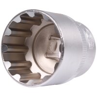 BGS Steckschlüssel Einsatz 32 mm Vielzahn 1/2 Zoll Torx Werkzeug 6-Kant 12-Kant Nuss