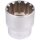 BGS Steckschlüssel Einsatz 32 mm Vielzahn 1/2 Zoll Torx Werkzeug 6-Kant 12-Kant Nuss