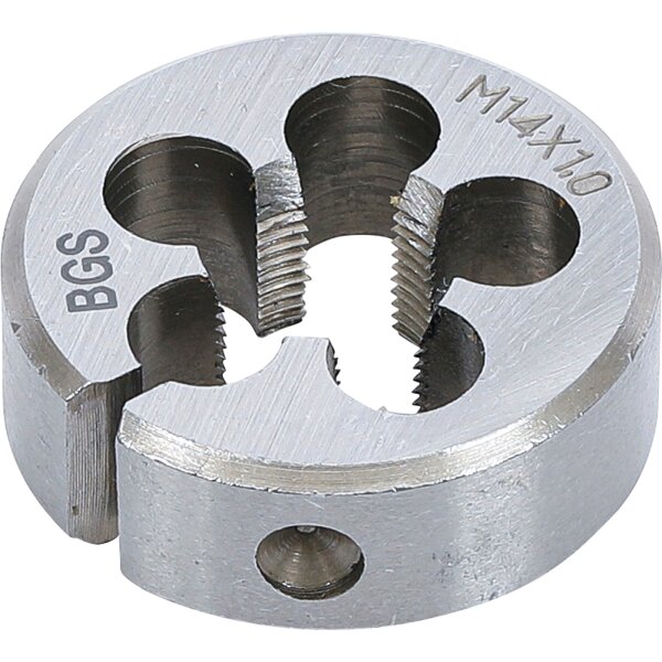 BGS Gewindeschneideisen | M14 x 1,0 x 38 mm